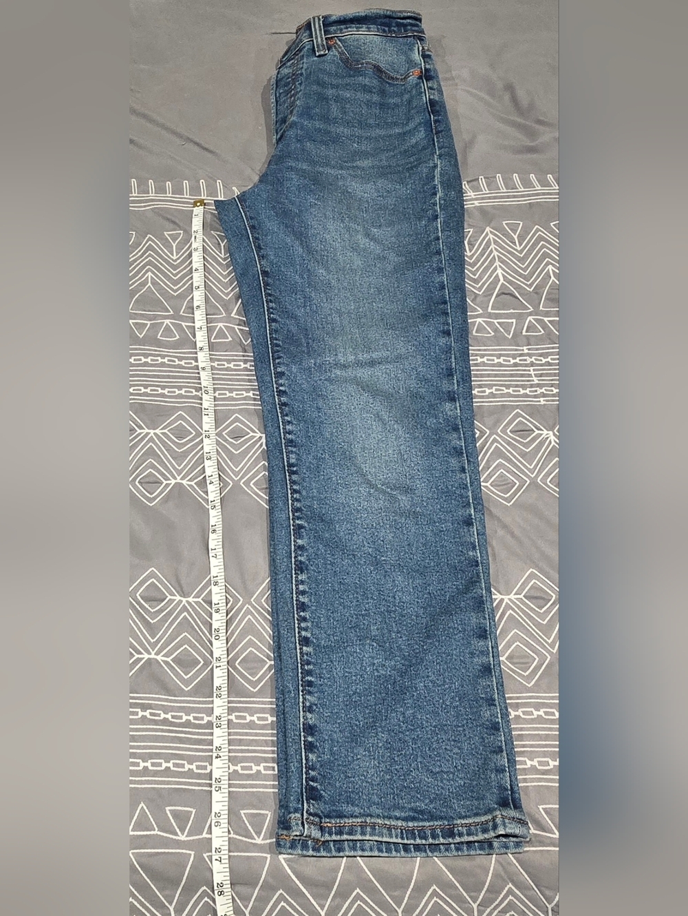 Levis Wedgie Straight Button Fly Jeans Size 29 - Picture 3 of 8